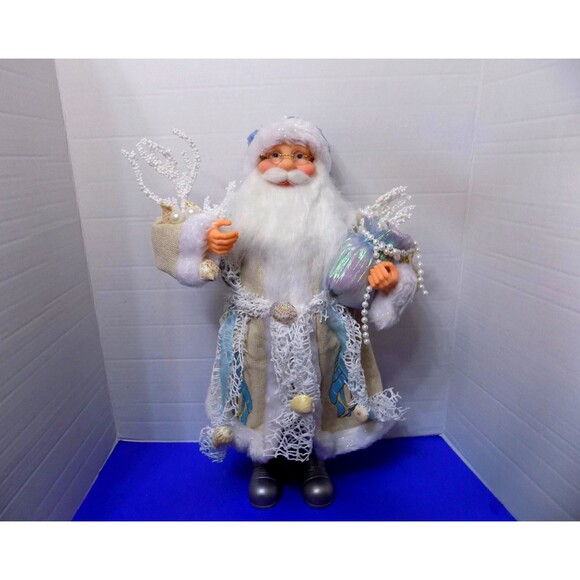 NEW Christmas Coastal Nautical Beach Santa Claus Florida Windy Hill - Picture 1 of 7